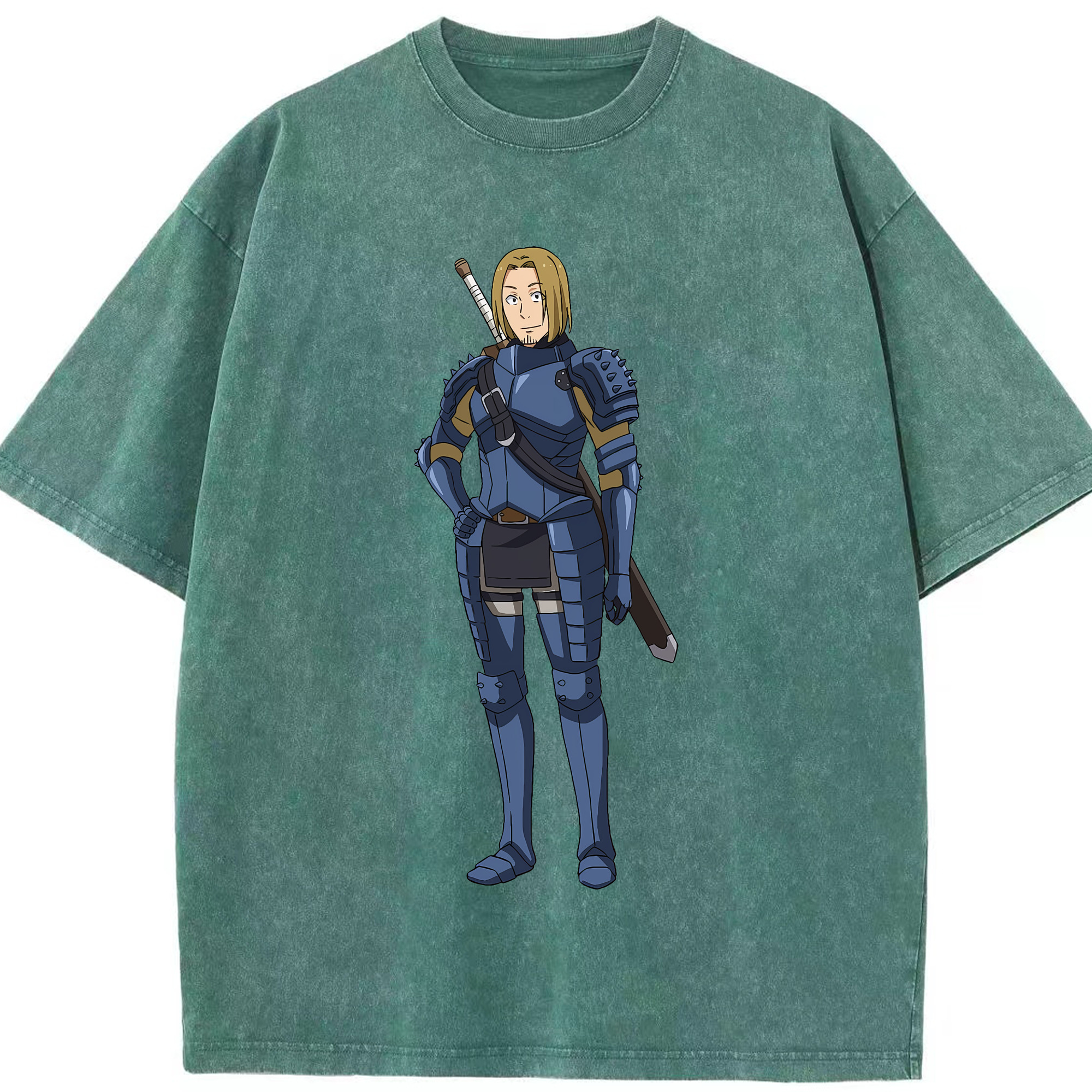 （画像用） 転スラ Regarding Reincarnated to Slime 綿100% ヴィンテージ風 半袖Tシャツ（フロントプリント）